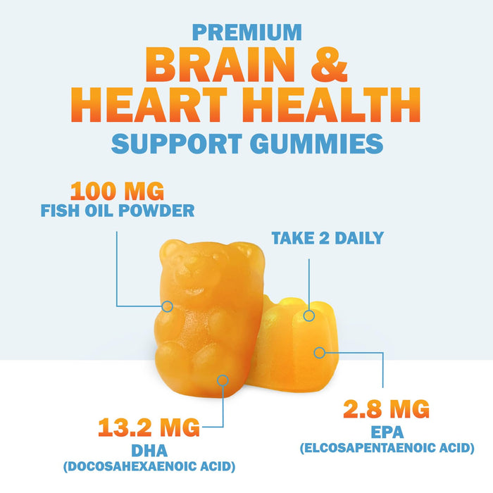 Omega-3 Fish Oil – 60 Gummies
