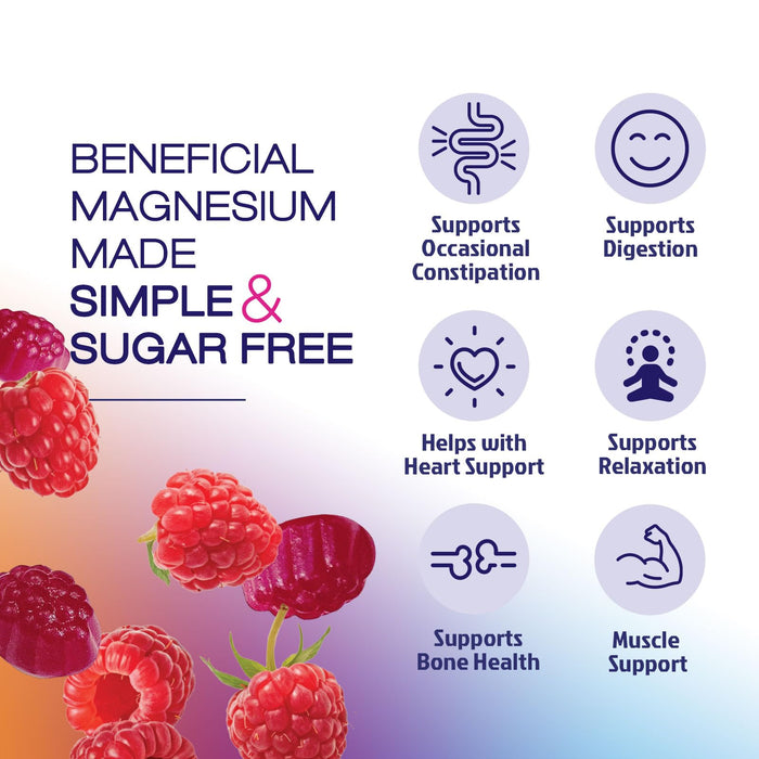Magnesium Citrate Gummies Sugar-Free – 60 Gummies