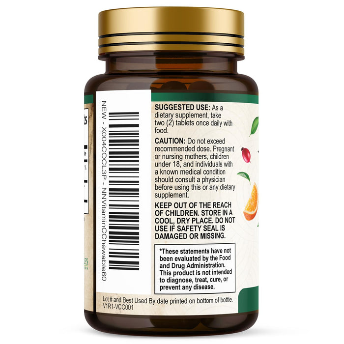 Vitamin C Chewable 1000mg – 60 Tablets