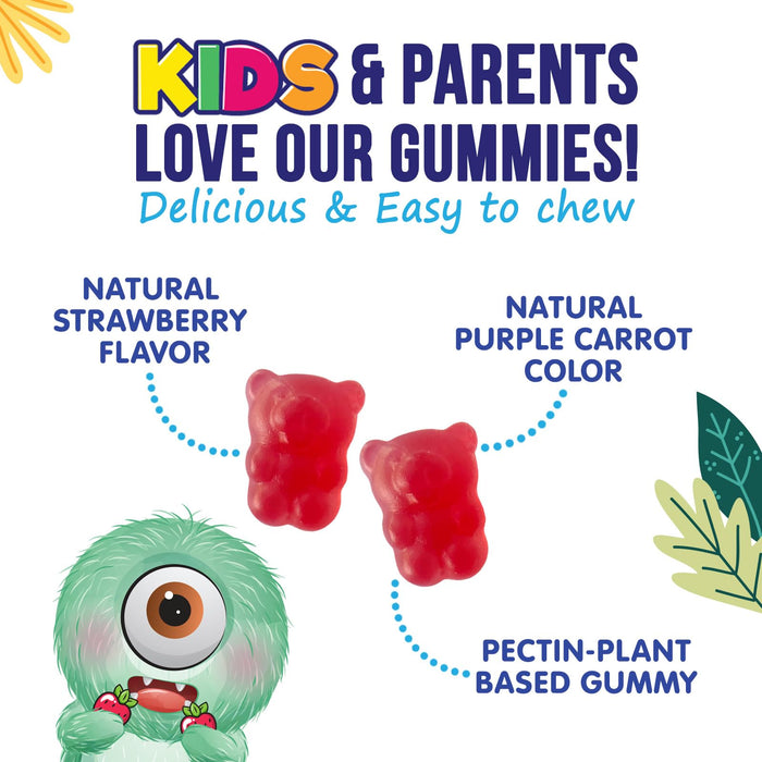Fiber Gummies for Kids – 60 Gummies