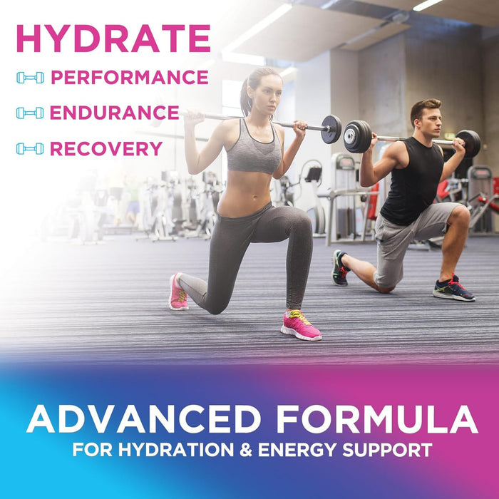 Hydration Electrolyte Gummies - Daily Liquid Replenisher Gummy - Electrolyte Multiplier with Minerals, Potassium & Real Salt - Vegan, Non-GMO - Tasty Lemon Flavor Hydration Electrolytes
