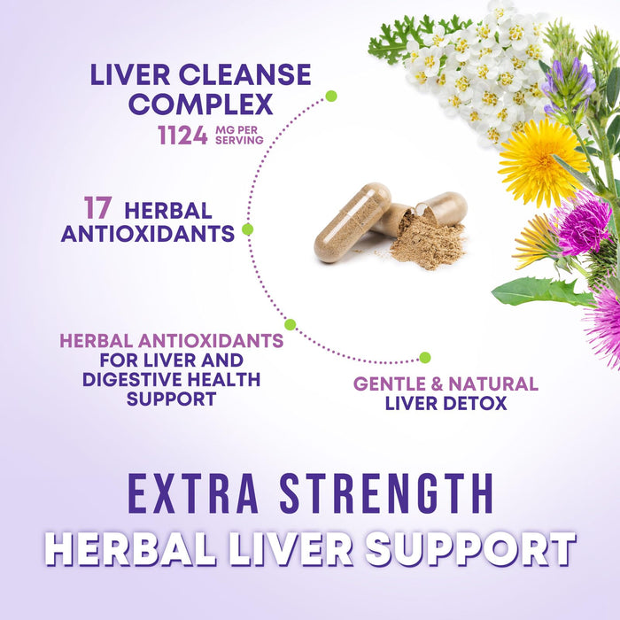 Liver Support Formula – 120 Capsules