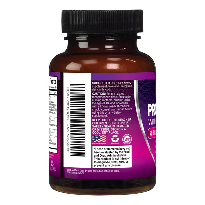 Probiotics 60 Billion CFU per Serving – 60 Capsules