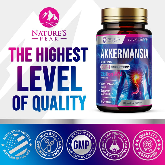 Akkermansia Probiotic – 60 Capsules