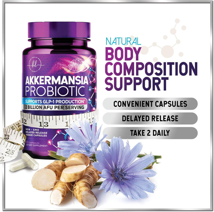 Akkermansia Muciniphila Probiotic – 60 Capsules