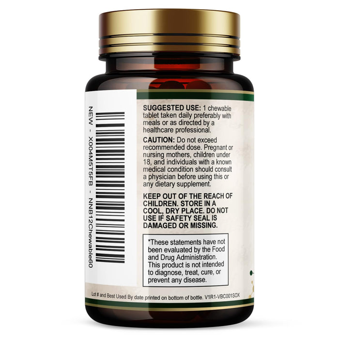 Vitamin B12 (Methylcobalamin) 1000 mcg – 60 Tablets