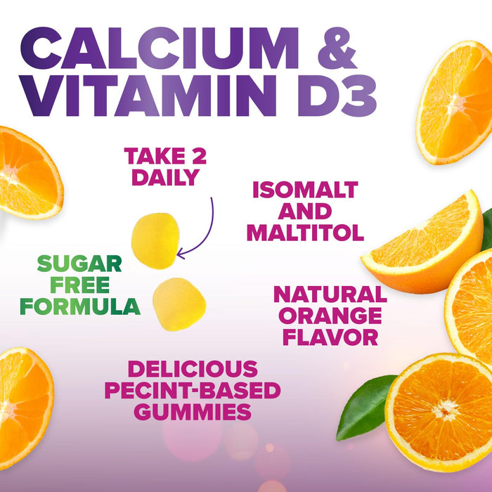 Chewable Calcium – 400 IU – 60 Gummies