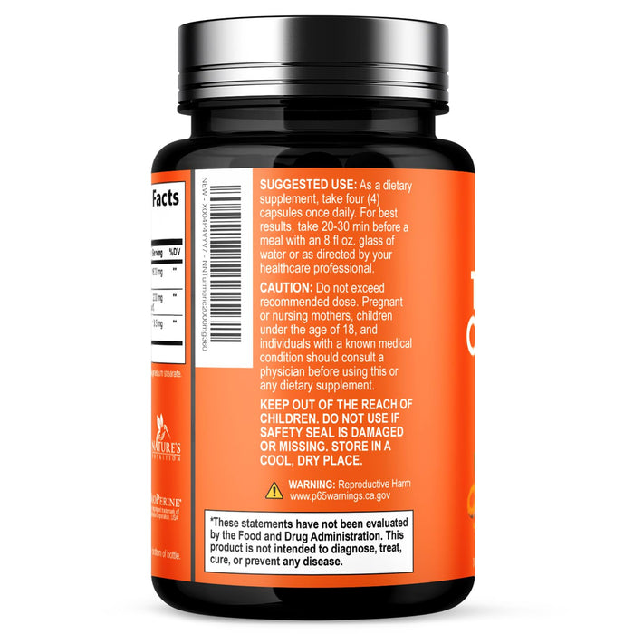 Turmeric Curcumin 2000mg with BioPerine + 95% Curcuminoids - 360 Capsules
