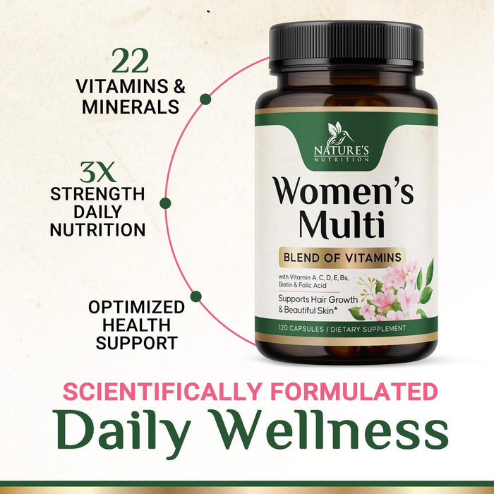 Women’s Daily Multivitamin – 120 Capsules