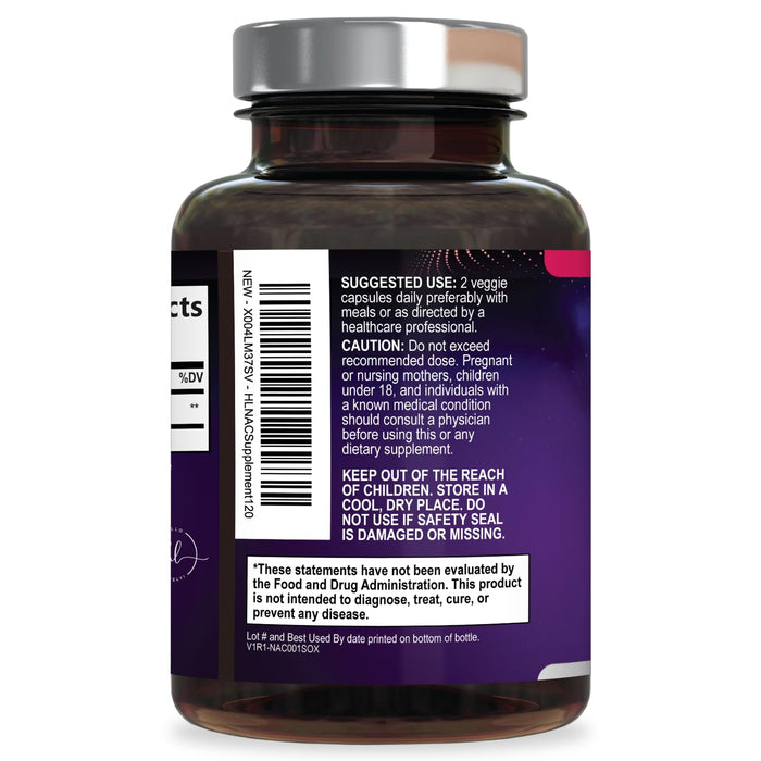 NAC – 1200mg – 120 Capsules