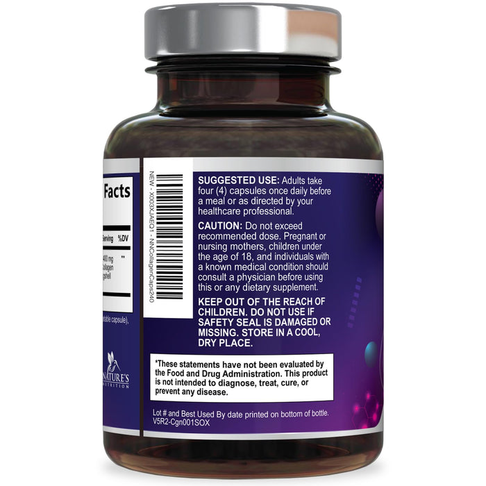 Multi Collagen Peptides – 240 Capsules