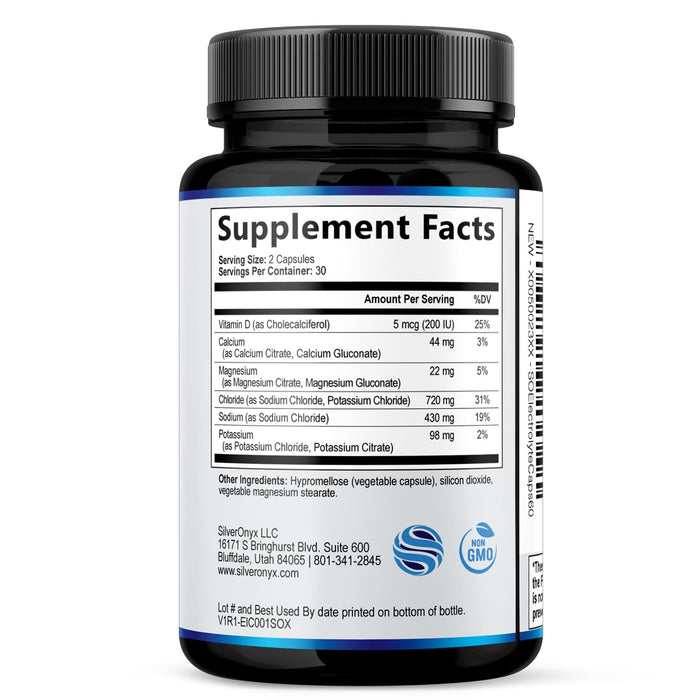 Electrolytes – 60 Capsules