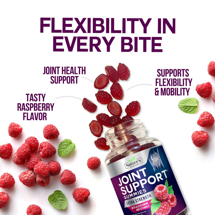 Joint Support Gummies Glucosamine Gummy with Vitamin E – 60 Gummies