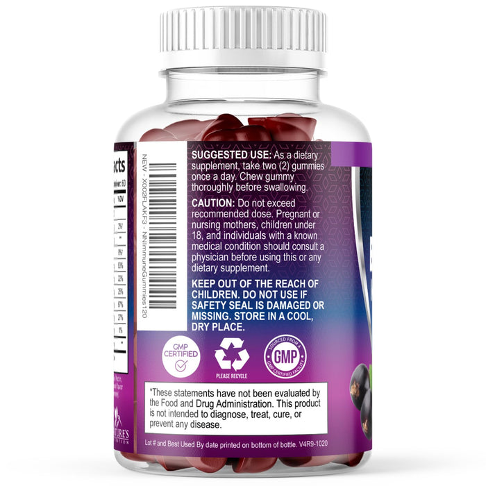 Immune Support Gummies – 120 Gummies
