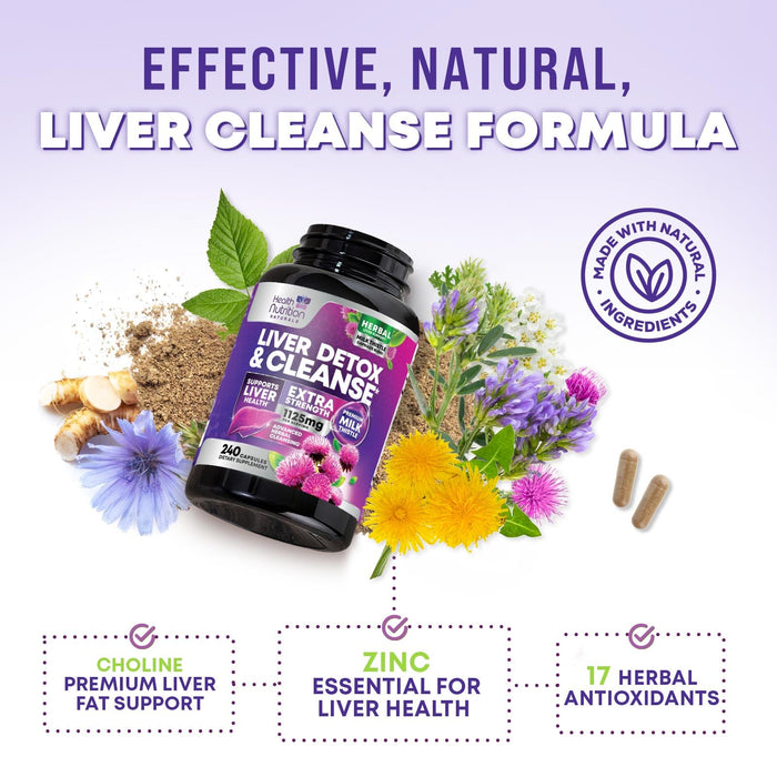 Liver Support Formula – 240 Capsules