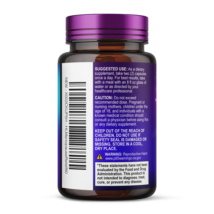 Menopause for Women – 60 Capsules