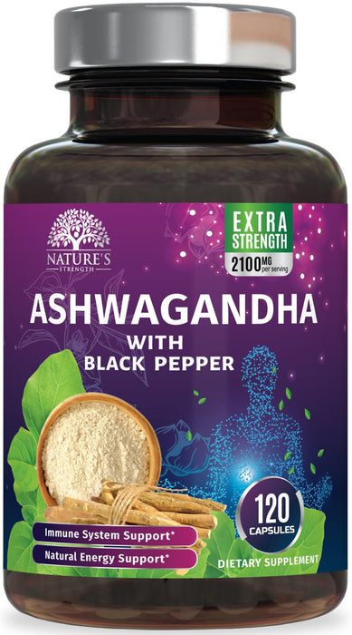 Ashwagandha 2100mg – 120 Capsules