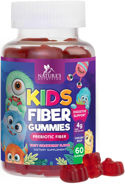Fiber Gummies for Kids – 60 Gummies