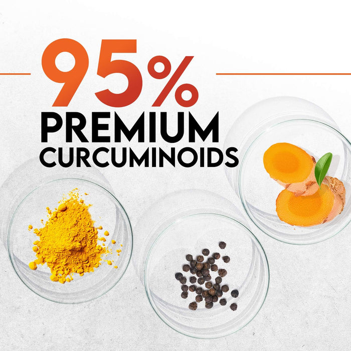 Turmeric Curcumin 2000mg with BioPerine + 95% Curcuminoids - 360 Capsules