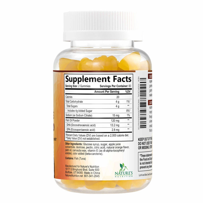 Omega-3 Fish Oil – 120 Gummies