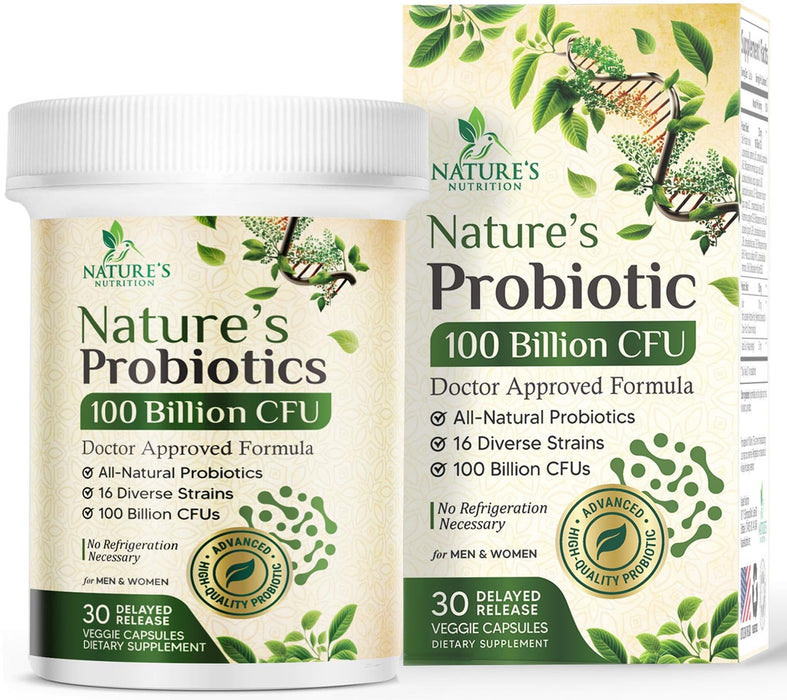 Probiotics for Women Capsules – 100 Billion CFU – 30 Capsules