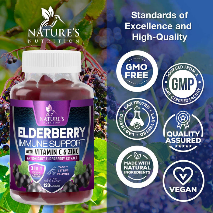 Immune Support Gummies – 120 Gummies