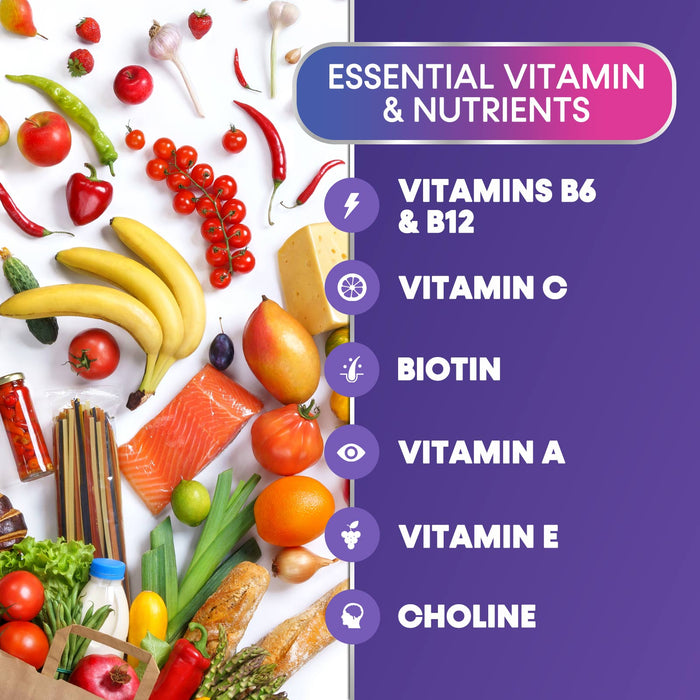Nature's Multivitamin Gummies - Womens & Mens Daily Gummy Multivitamins for Adults with Vitamins A, C, E, B6, B12, and Minerals - Natural Multi Vitamin Supplement, Non-GMO, Berry Flavor